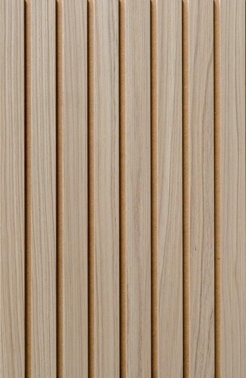 LOFT Frost Cypress · Bold Slat — Panel de pared autoadhesivo de diseño