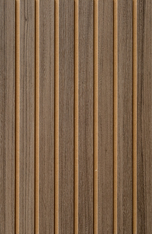 LOFT Silver Oak · Bold Slat — Panel de pared autoadhesivo de diseño