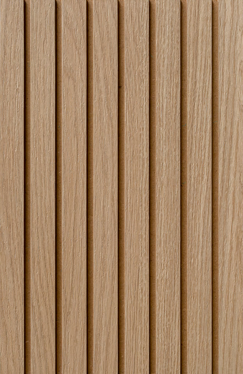LOFT Nordic Oak · Bold Slat — Panel de pared autoadhesivo de diseño