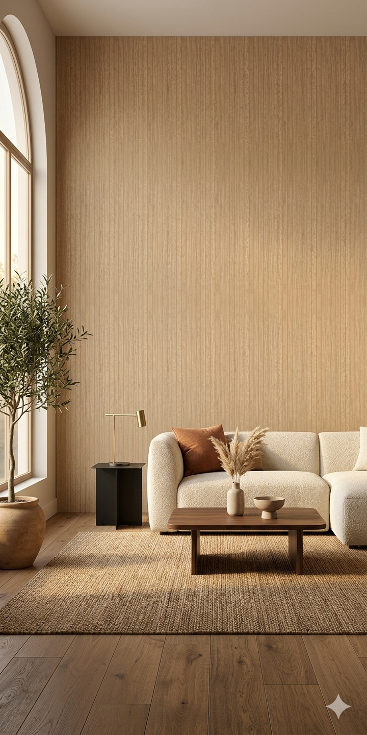 LOFT Nordic Oak · Fine Slat — Designer Peel & Stick Wall Panel