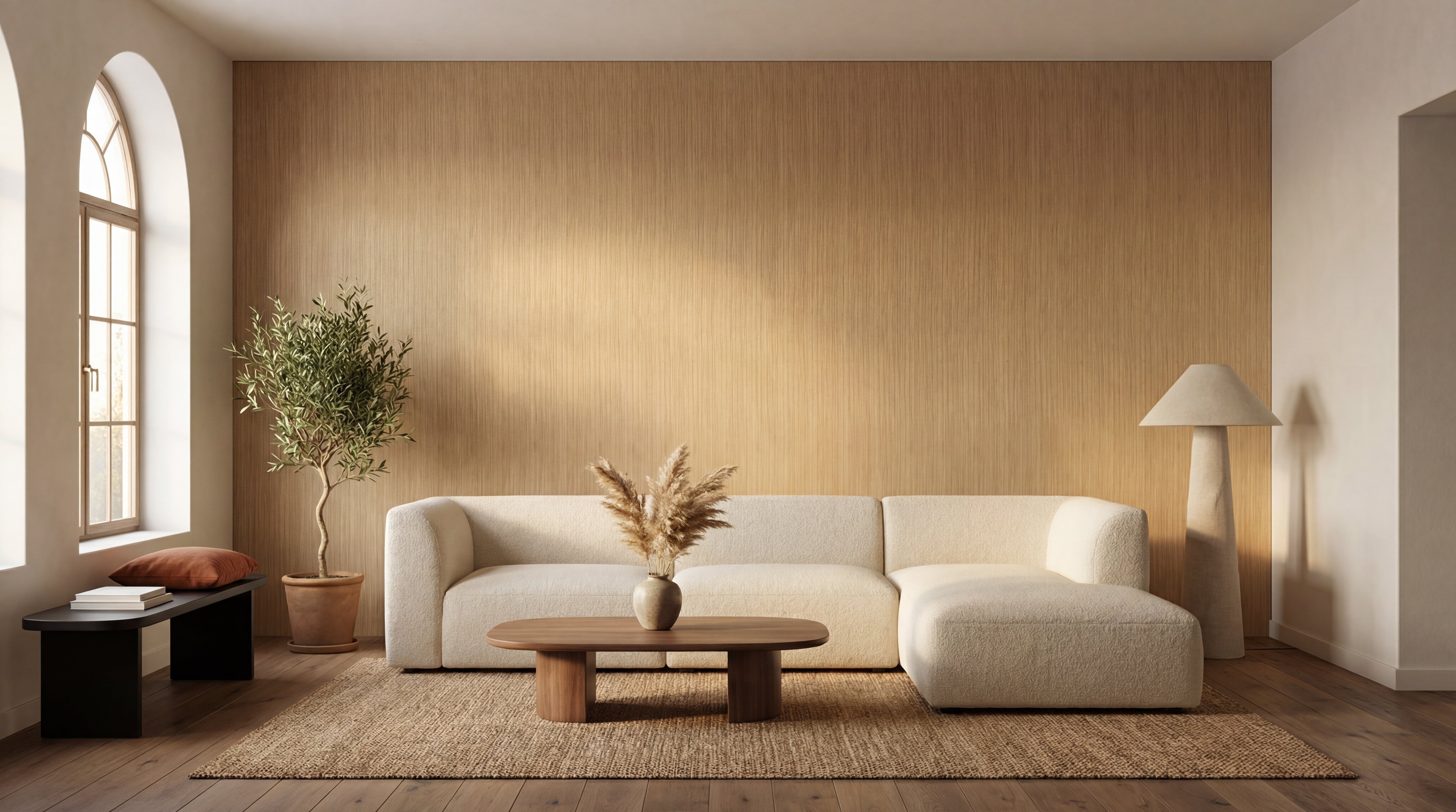 LOFT Nordic Oak · Fine Slat — Designer Peel & Stick Wall Panel